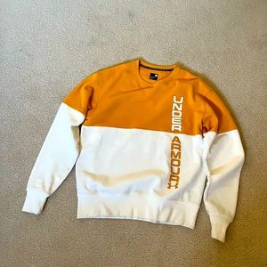Under Armour Yellow/White Sweatshirt